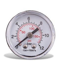 Pressure Gauge 40mm 1/8 Rear